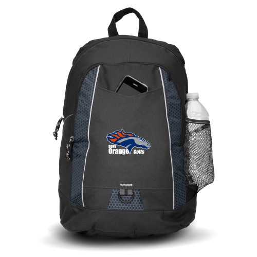  Black Impulse Backpack - Primary Logo