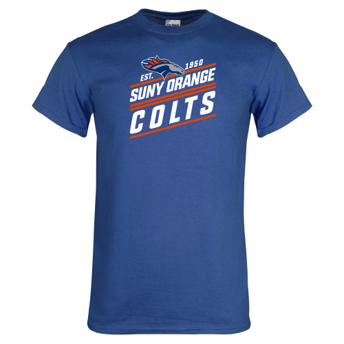  Royal T Shirt - SUNY Orange Colts Est. 1950