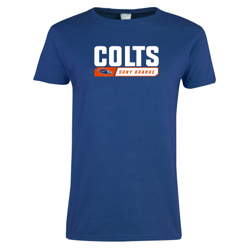  Womens Royal Short Sleeve Tee - Colts Graphic