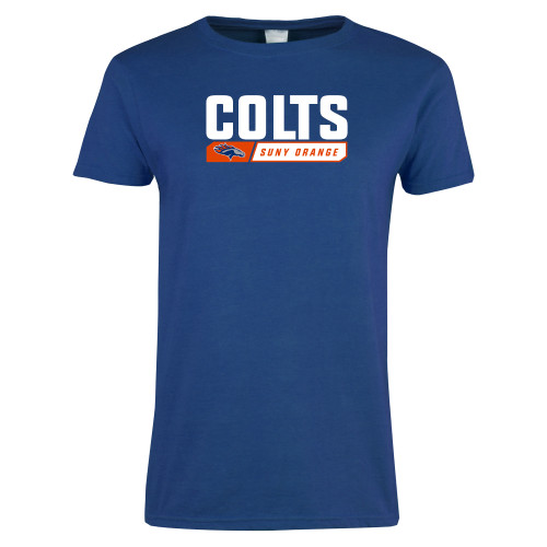  Womens Royal Short Sleeve Tee - Colts Graphic