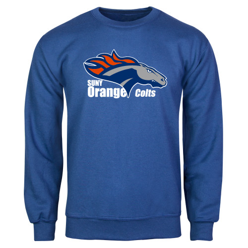  Royal Fleece Crew - Primary Logo