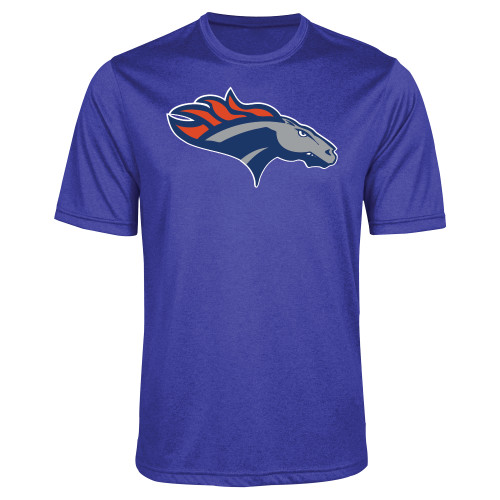  Royal Heather Performance Contender Tee - SUNY Orange Colt