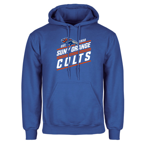  Royal Fleece Hoodie - SUNY Orange Colts Est. 1950