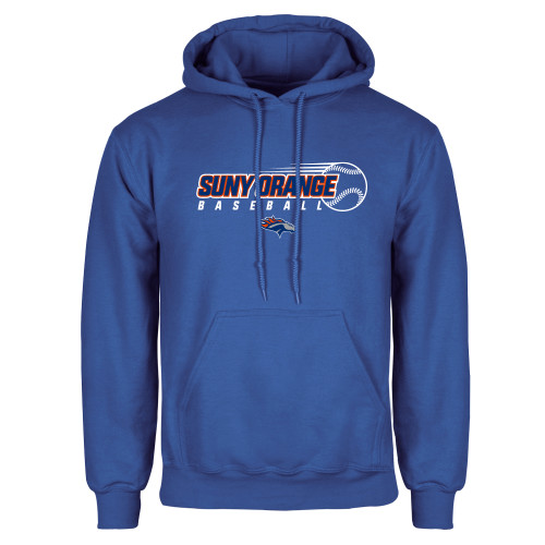  Royal Fleece Hoodie - Baseball Design