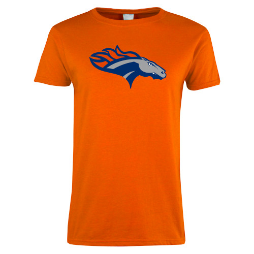  Womens Orange Short Sleeve Tee - SUNY Orange Colt