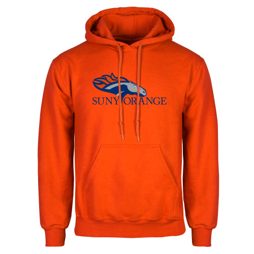  Orange Fleece Hoodie - SUNY Orange Colt Logo