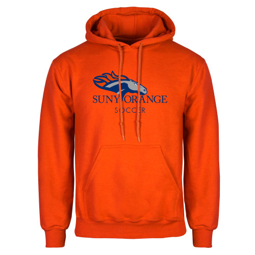  Orange Fleece Hoodie - Soccer