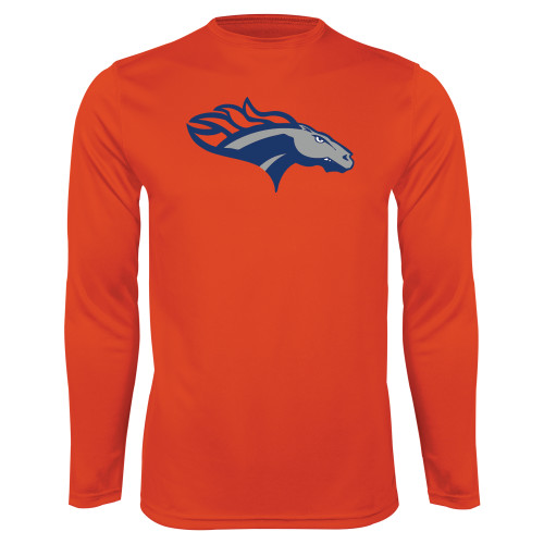 Main Image for  Orange Performance Long Sleeve Shirt