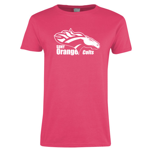 Main Image for  Womens Hot Pink Short Sleeve Tee