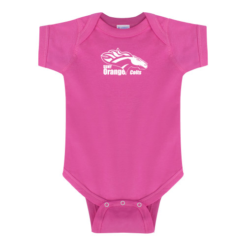  Fuchsia Infant Onesie - Primary Logo