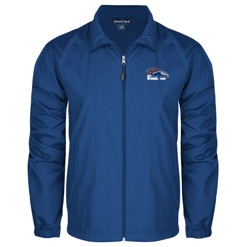  Royal Full Zip Wind Jacket - Primary Logo