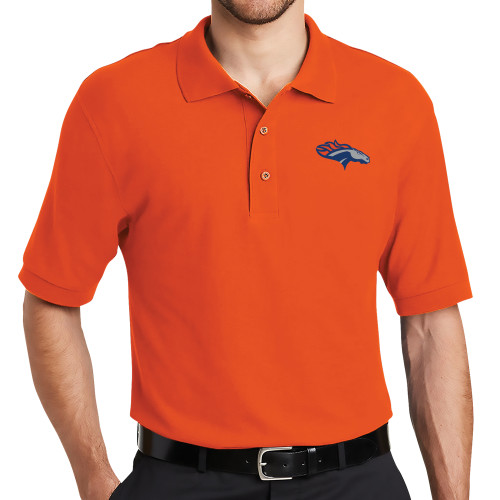  Orange Silk Touch Polo - SUNY Orange Colt