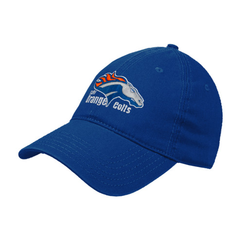  Royal Unstructured Adjustable Low Profile Hat - Primary Logo