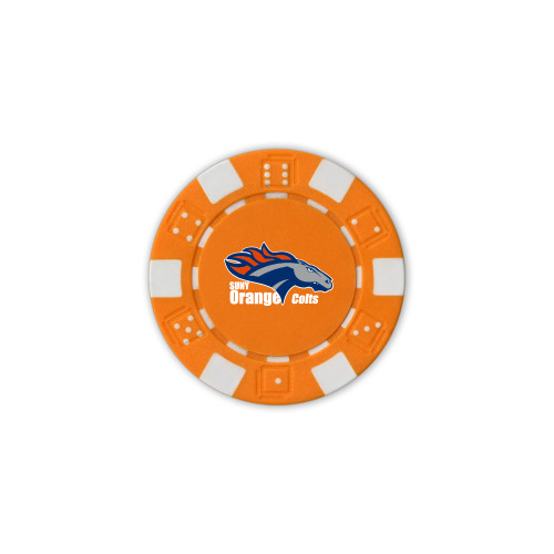  Orange Game Chip - Primary Logo