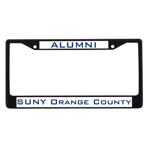  Alumni Metal License Plate Frame in Black - Alumni
