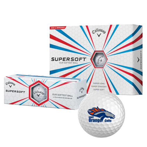  Callaway Supersoft Golf Balls 12/pkg - Primary Logo