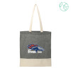 Thumbnail image for  Split Recycled Black Cotton Twill Convention Tote