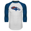 Thumbnail image for  White/Royal Raglan Baseball T Shirt