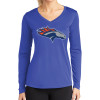 Thumbnail image for  Womens Royal Performance Long Sleeve V Neck Shirt