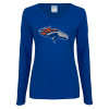 Thumbnail image for  Womens Royal Long Sleeve V Neck Tee 
