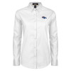 Thumbnail image for  Womens White Twill Button Down Long Sleeve