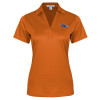 Thumbnail image for  Womens Orange Performance Fine Jacquard Polo