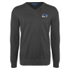 Thumbnail image for  Charcoal Heather VNeck Sweater