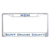Thumbnail image for  Mom Metal License Plate Frame in Chrome