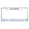 Thumbnail image for  Alumni Metal License Plate Frame in Chrome