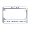 Thumbnail image for  Metal Motorcycle License Plate Frame in Chrome