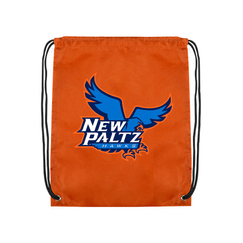 Orange Drawstring Backpack - Official Logo
