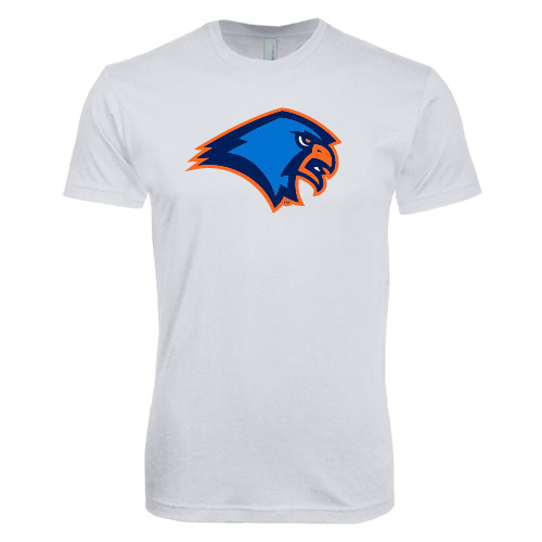  Next Level White SoftStyle T Shirt - Hawk Head