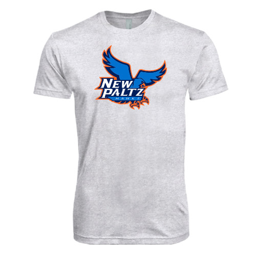  Next Level Heather White Triblend Tee - Official Logo