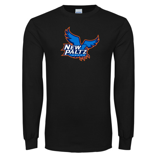  Black Long Sleeve T Shirt - Official Logo