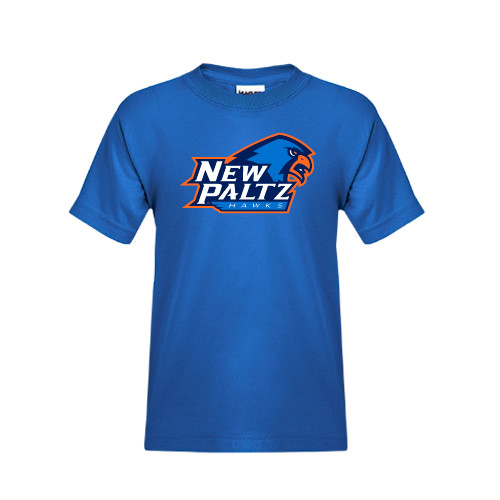  Youth Royal T Shirt - Head Word Mark