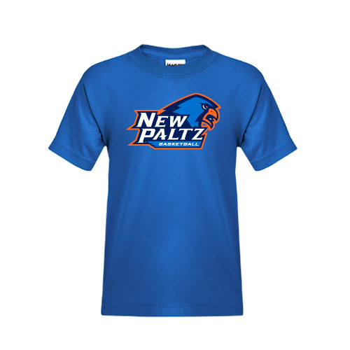  Youth Royal T Shirt - Basketball Wordmark