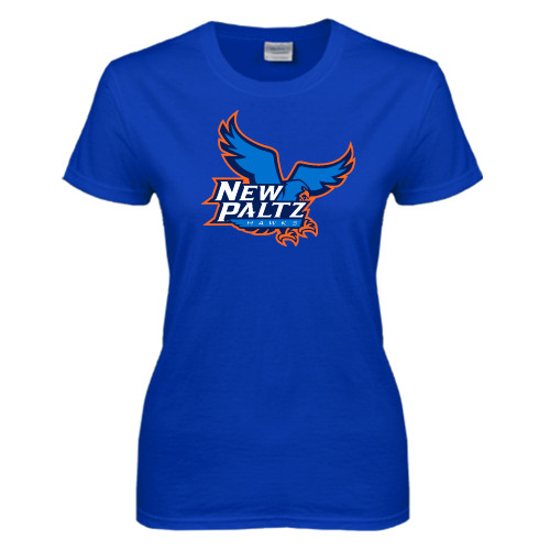  Womens Royal Short Sleeve Tee - Official Logo