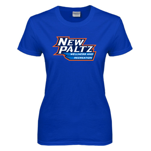  Womens Royal Short Sleeve Tee - Wellness and Recreation