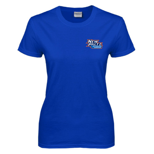  Womens Royal Short Sleeve Tee - Wellness and Recreation