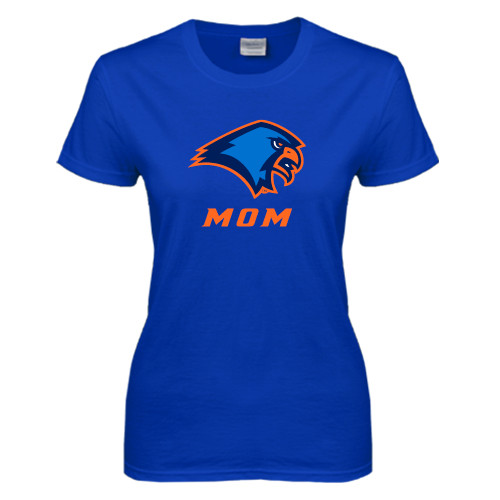  Womens Royal Short Sleeve Tee - Mom