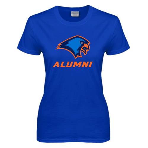  Womens Royal Short Sleeve Tee - Alumni