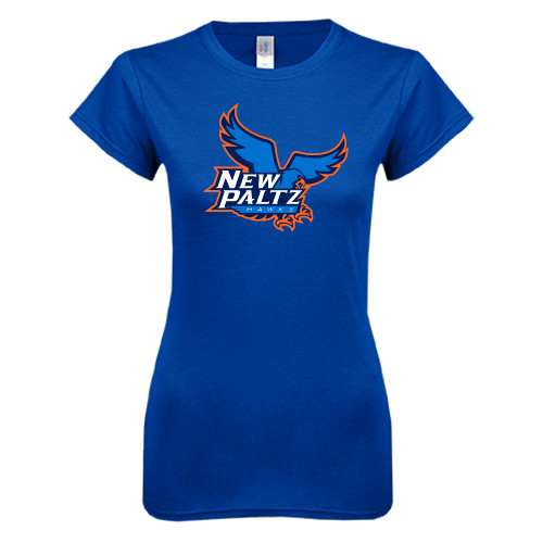  Next Level Womens Royal Boyfriend Tee - Official Logo