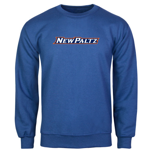  Royal Fleece Crew - New Platz Wordmark