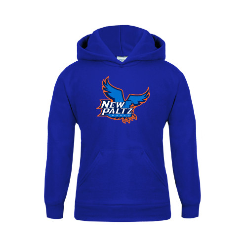  Youth Royal Fleece Hoodie - Official Logo