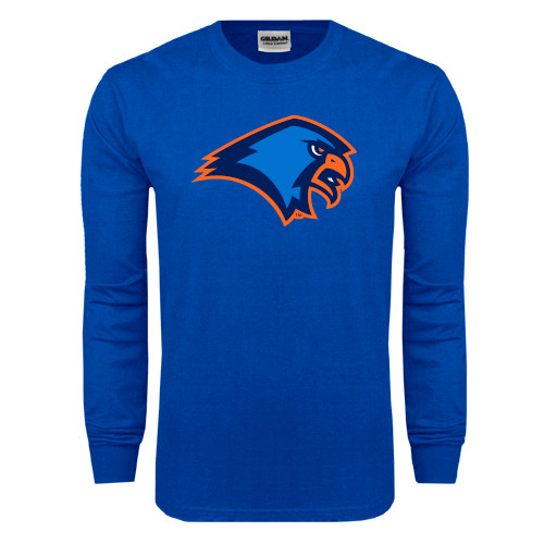  Royal Long Sleeve T Shirt - Hawk Head