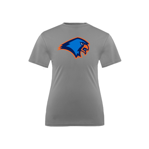  Youth Performance Grey Concrete Tee - Hawk Head