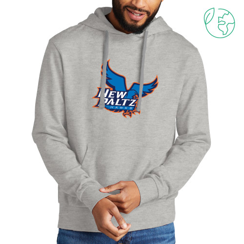  Allmade Light Grey Organic French Terry Pullover Hoodie - Official Logo