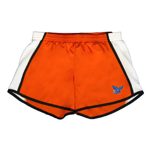  Womens Orange/White Team Short - Official Logo