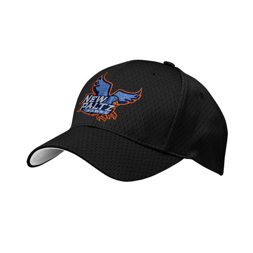 New Paltz Black Pro Mesh Structured Hat