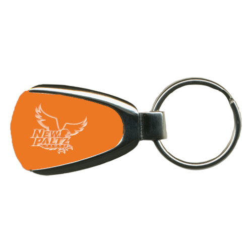  Orange Teardrop Key Holder - Official Logo Engraved